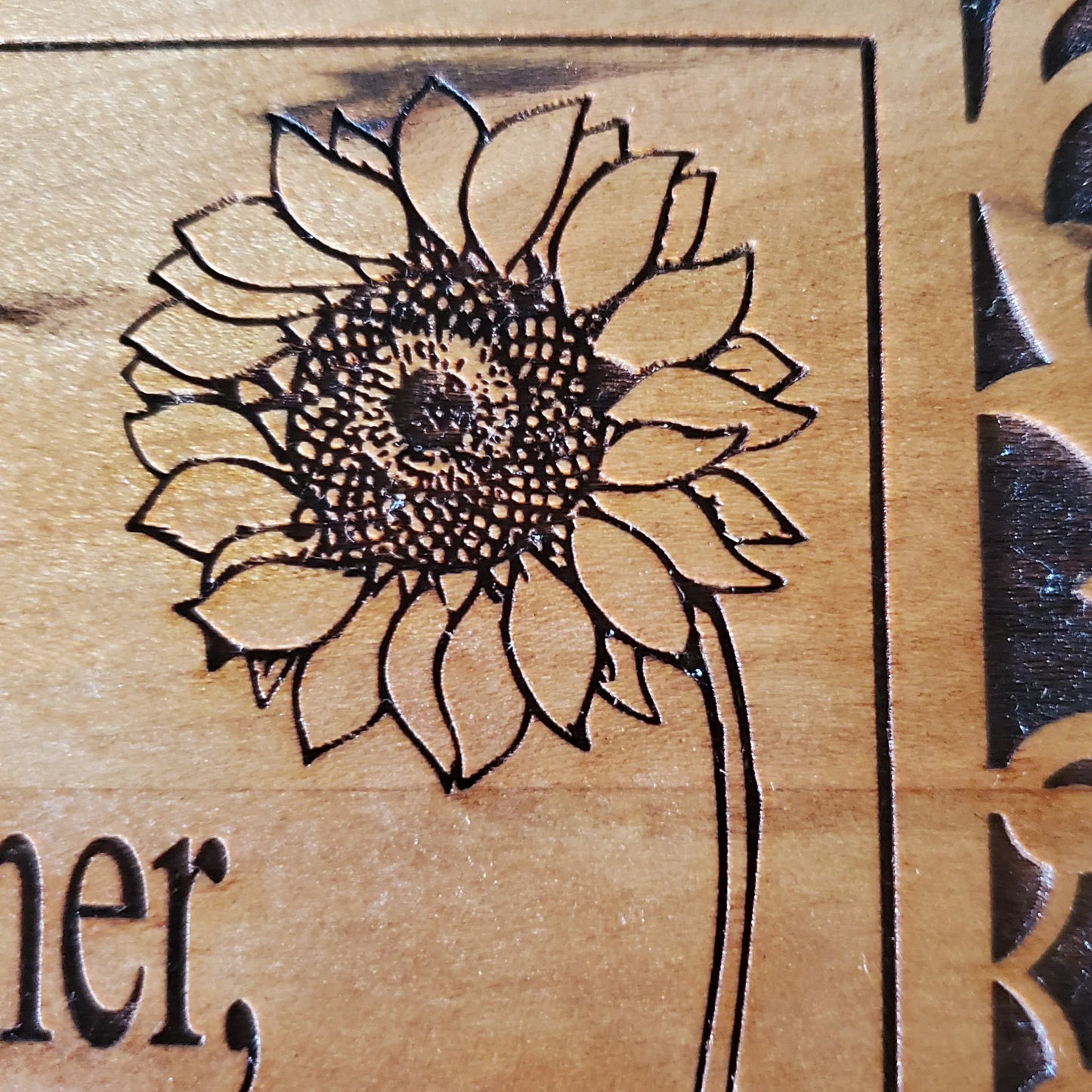 adult cremation urn sunflower