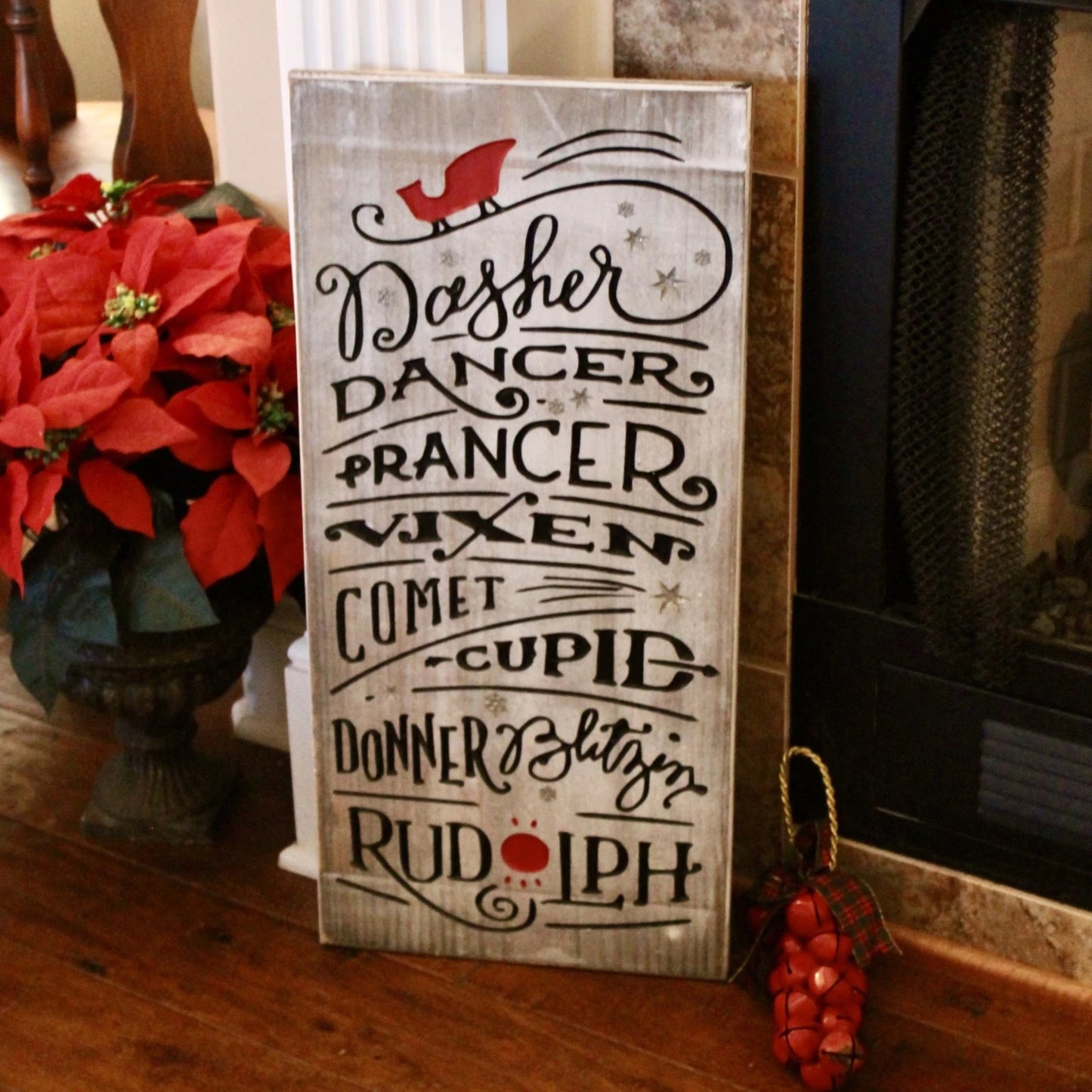rustic Christmas sign