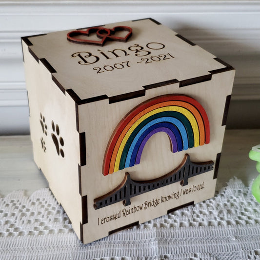 personalized pet urn