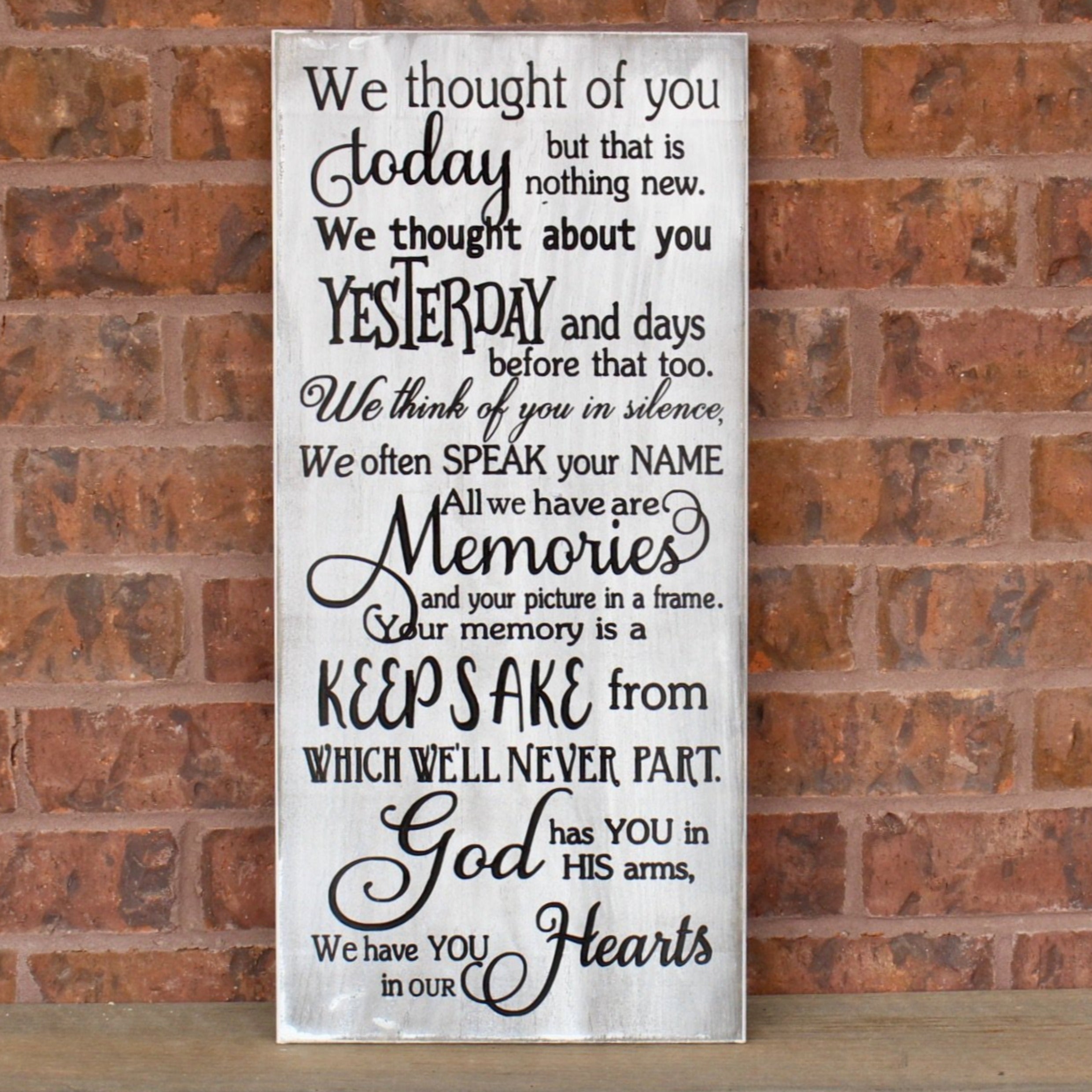 Wooden Plaques, Memorials & Signs