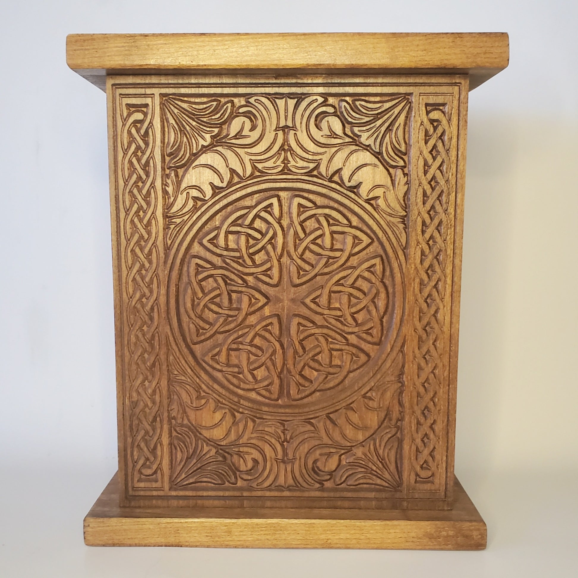celtic knot urns