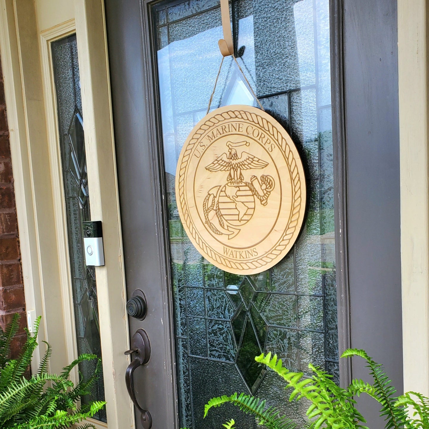 US Marine Corps plaque