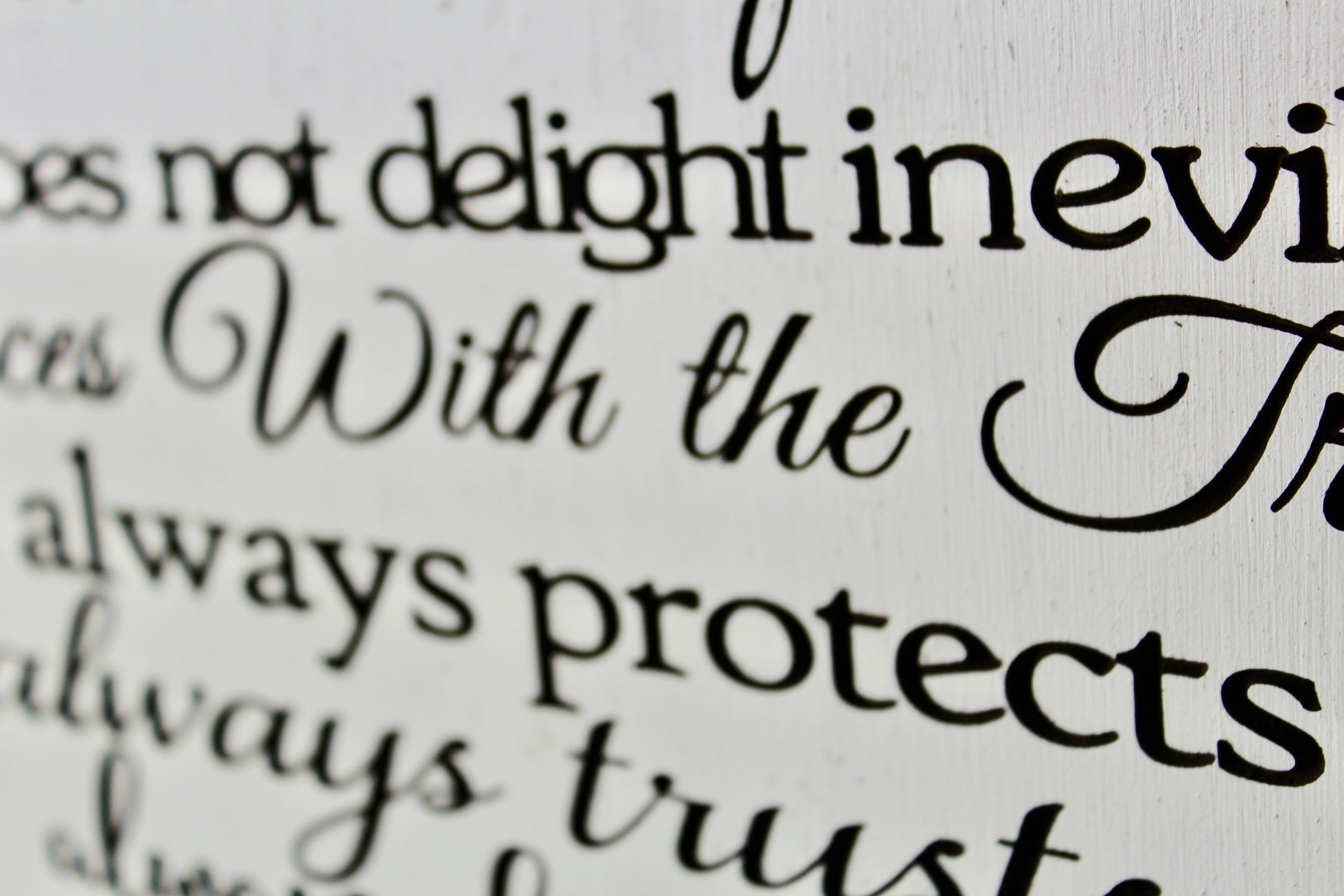 engraved bible verse