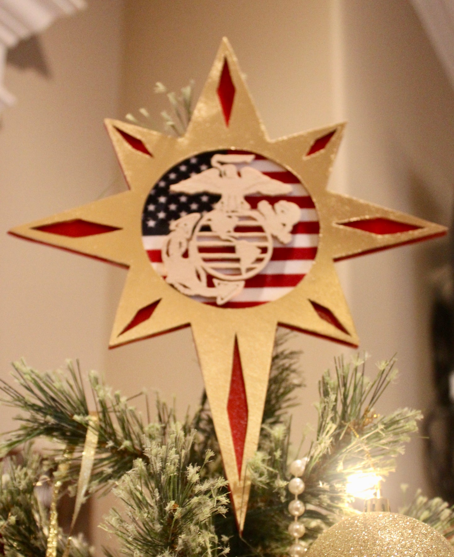 Marine Corps Tree Topper