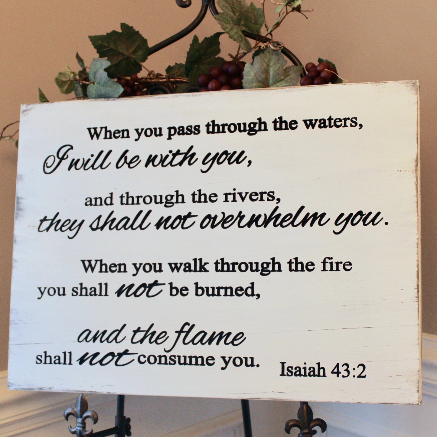 Isaiah 43:2 sign