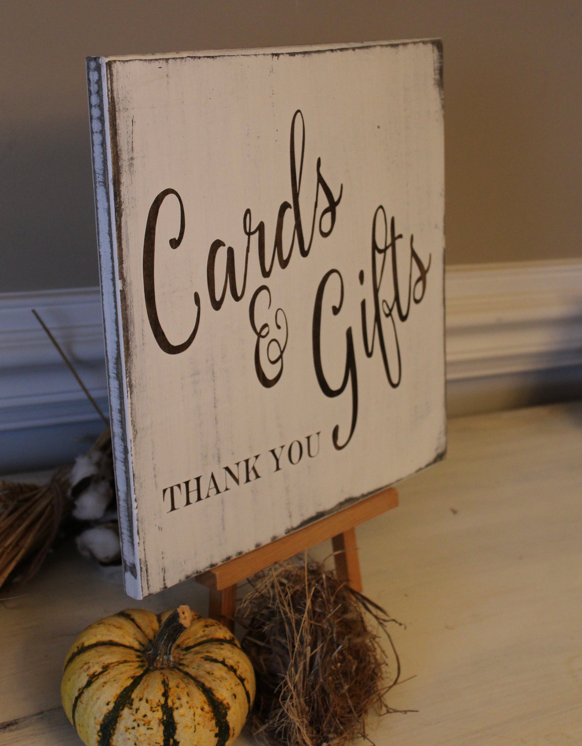 rustic wedding signs