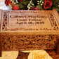 wooden urn personalized