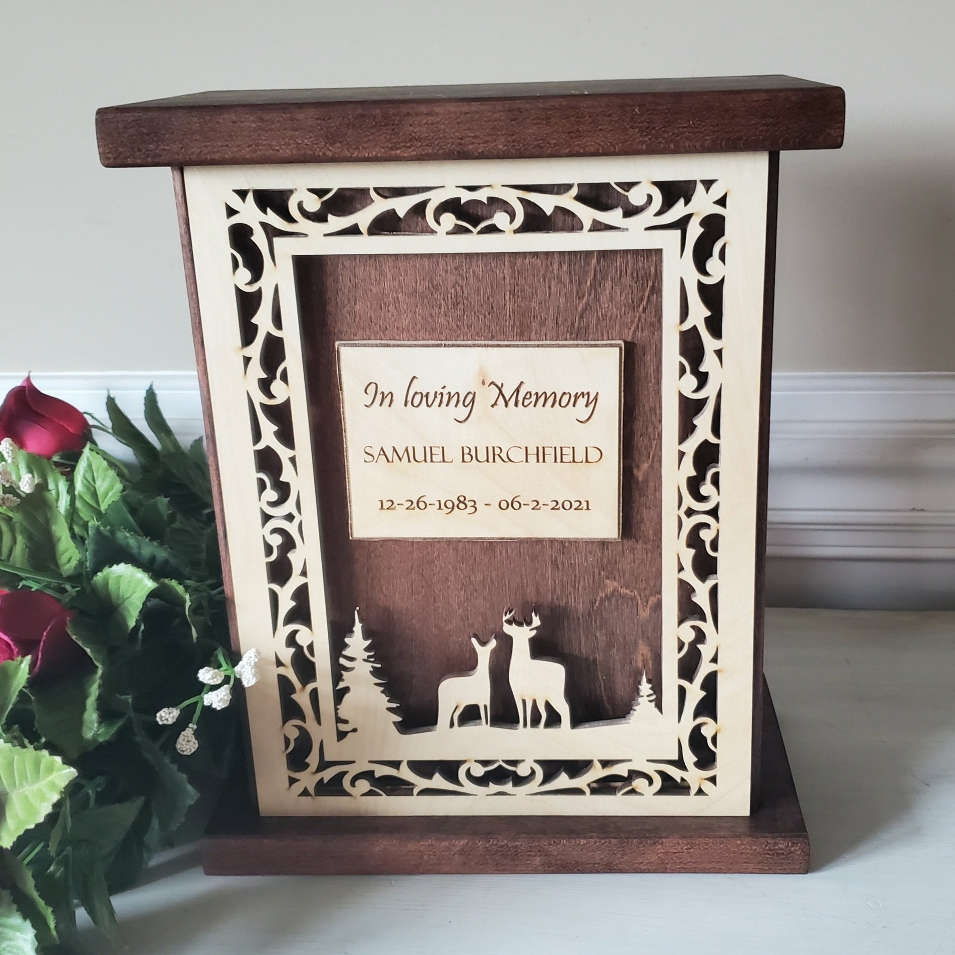 personalized urn