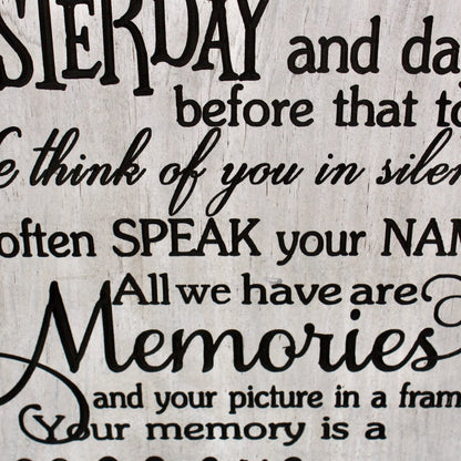 memorial poem