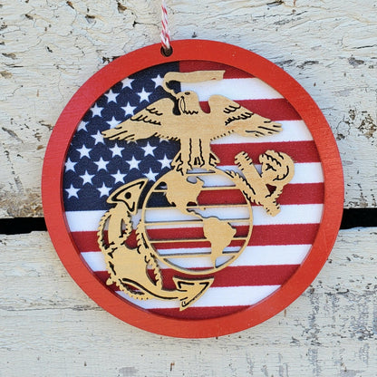 USMC Christmas ornament