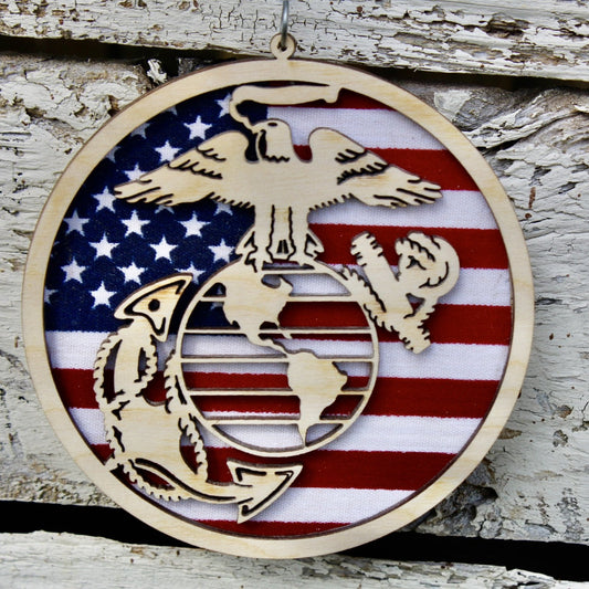 Christmas ornament for Marine