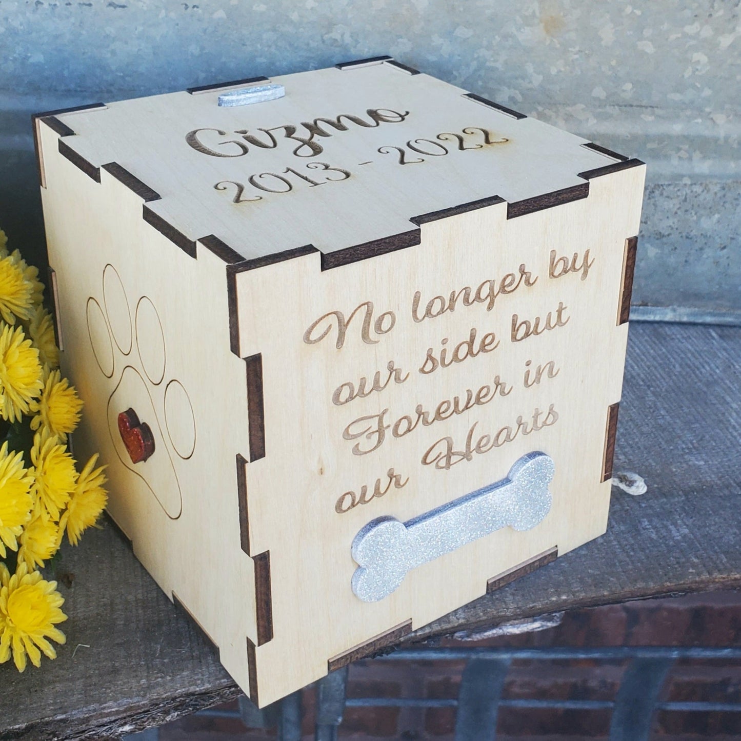 personalized dog urn for ashes