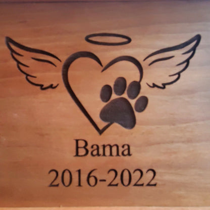 keepsake urn for dog