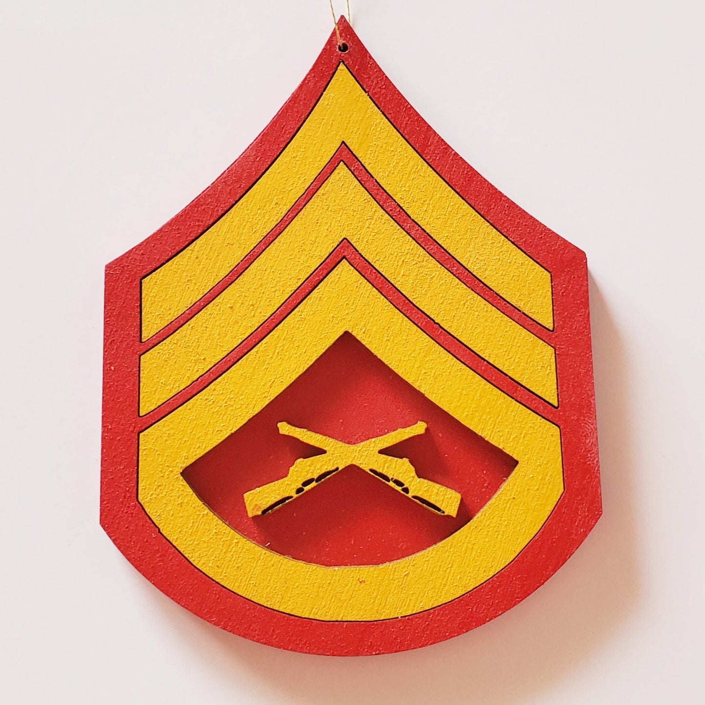 USMC chevron ornament