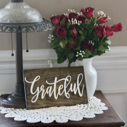 grateful sign