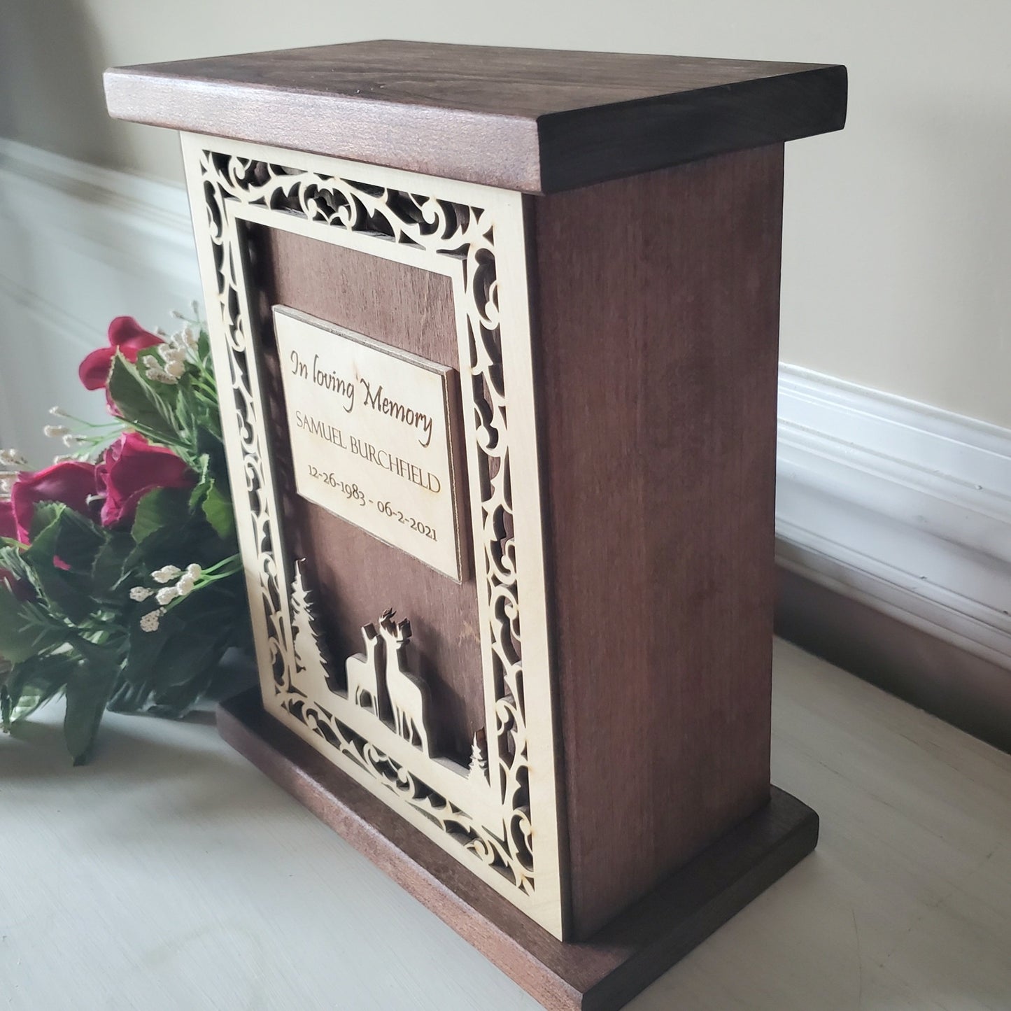 Cremation urn for Dad