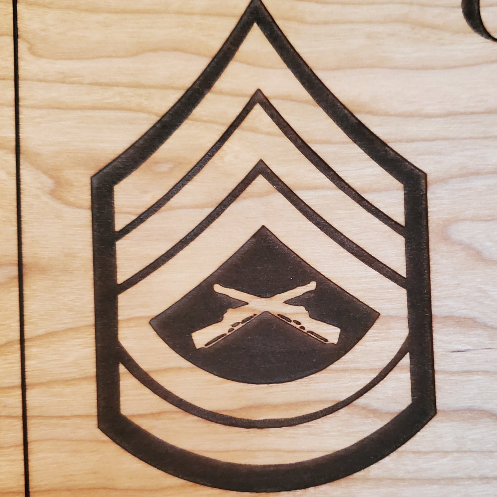USMC insignia plaque