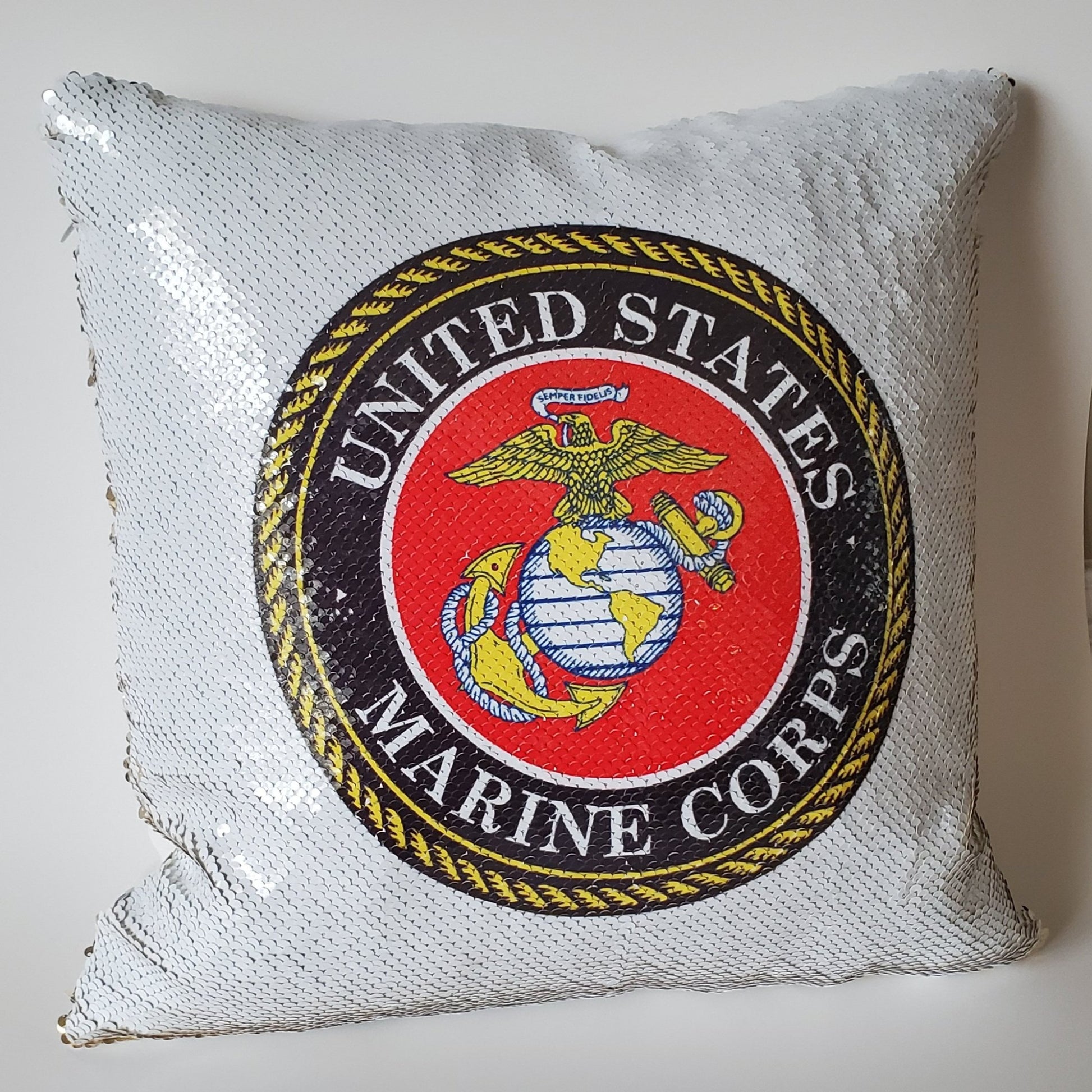 Marine corps pillow
