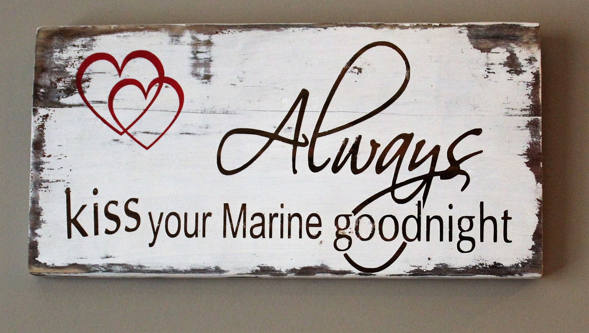 kiss your marine goodnight