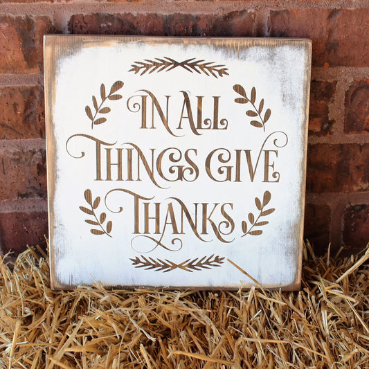 in all things give thanks