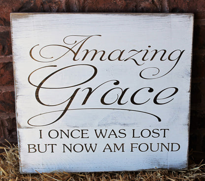 amazing grace i once was lost but now am found