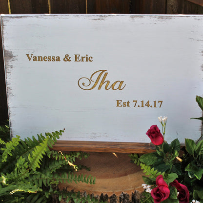Wedding Guest Book Alternative - Wedding Guestbook Alternative Wood - Carved