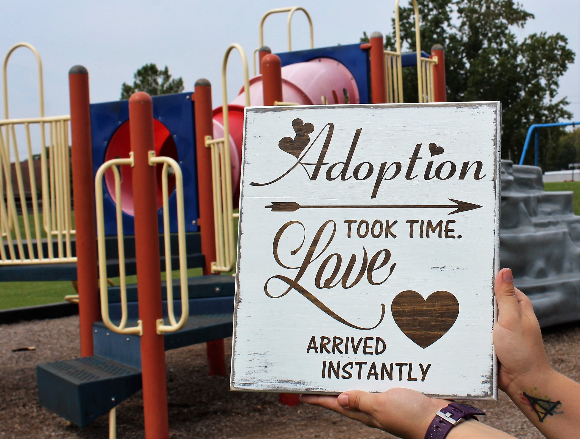adoption sign
