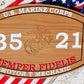 Marine Corps Carved MOS Plaque with painted letters, USMC Wall Art, Gift For The Marine