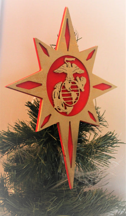 christmas tree decor usmc