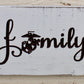 wood family marine sign