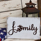 Family Sign Military