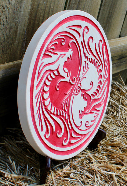 dragon plaque