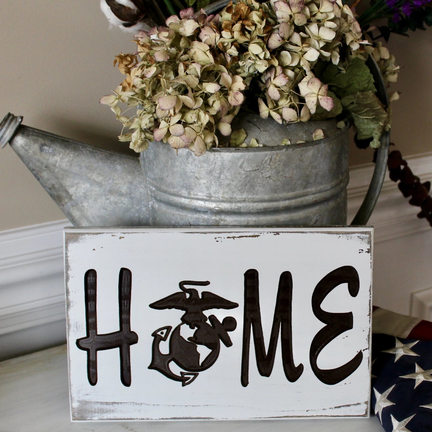 home sign for military