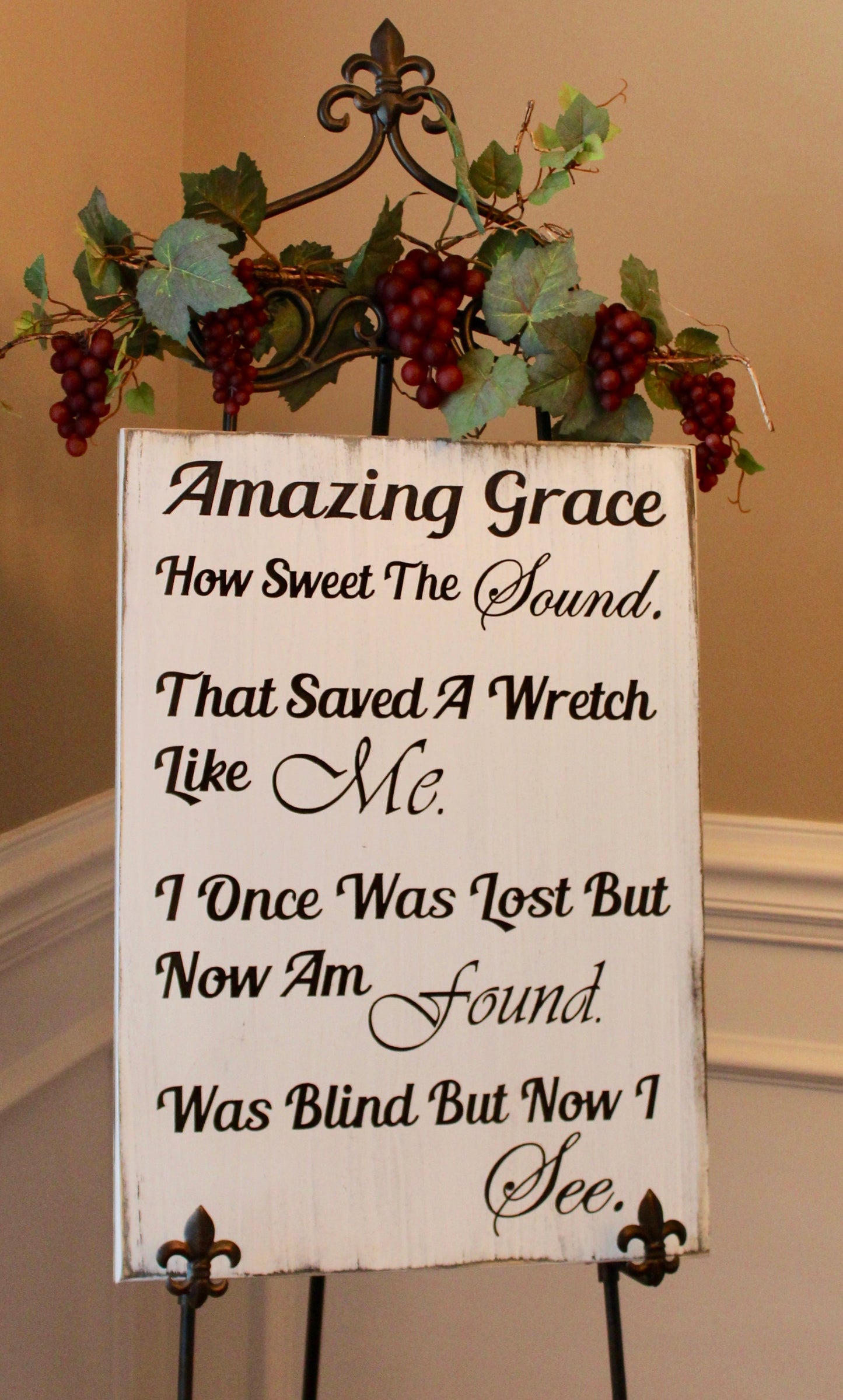 amazing grace plaque