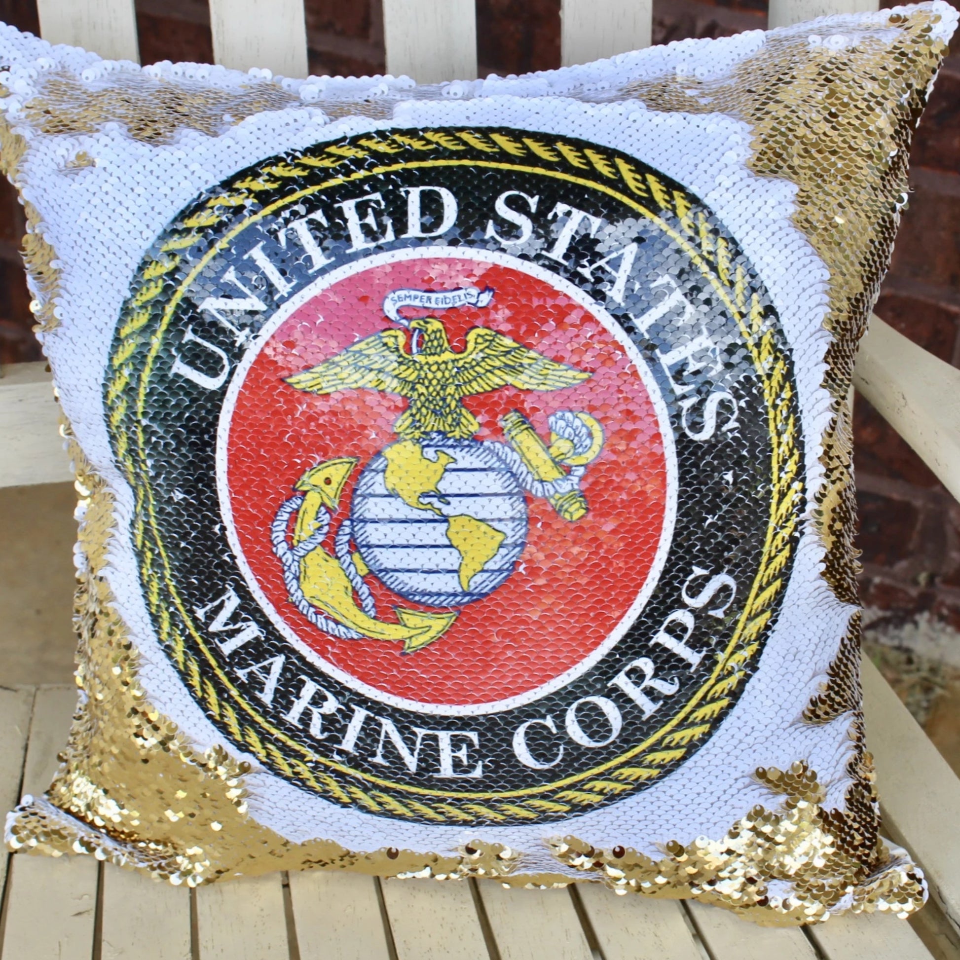 Marine Corps Pillow